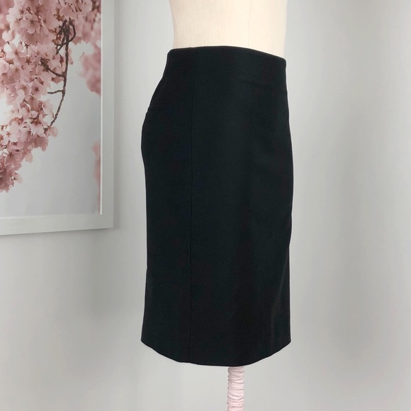 J Crew No 2 Pencil Skirt in Double Serge Cotton - Picture 2 of 5